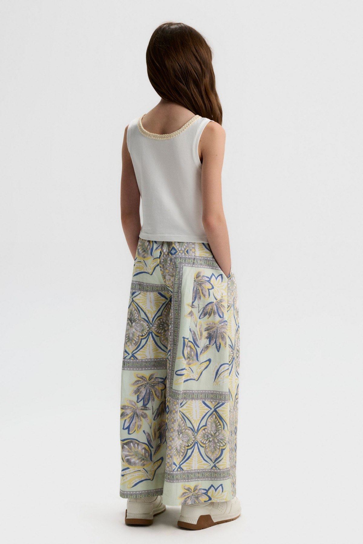 8-14 Yaş Prime House Kız Çocuk 3'Lü Takım-Sarı