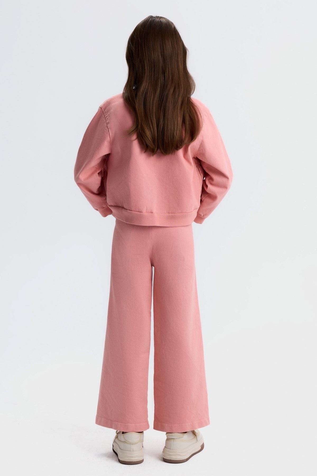 8-14 Yaş Carmine Chic Kız Çocuk 3'Lü Takım-Mercan