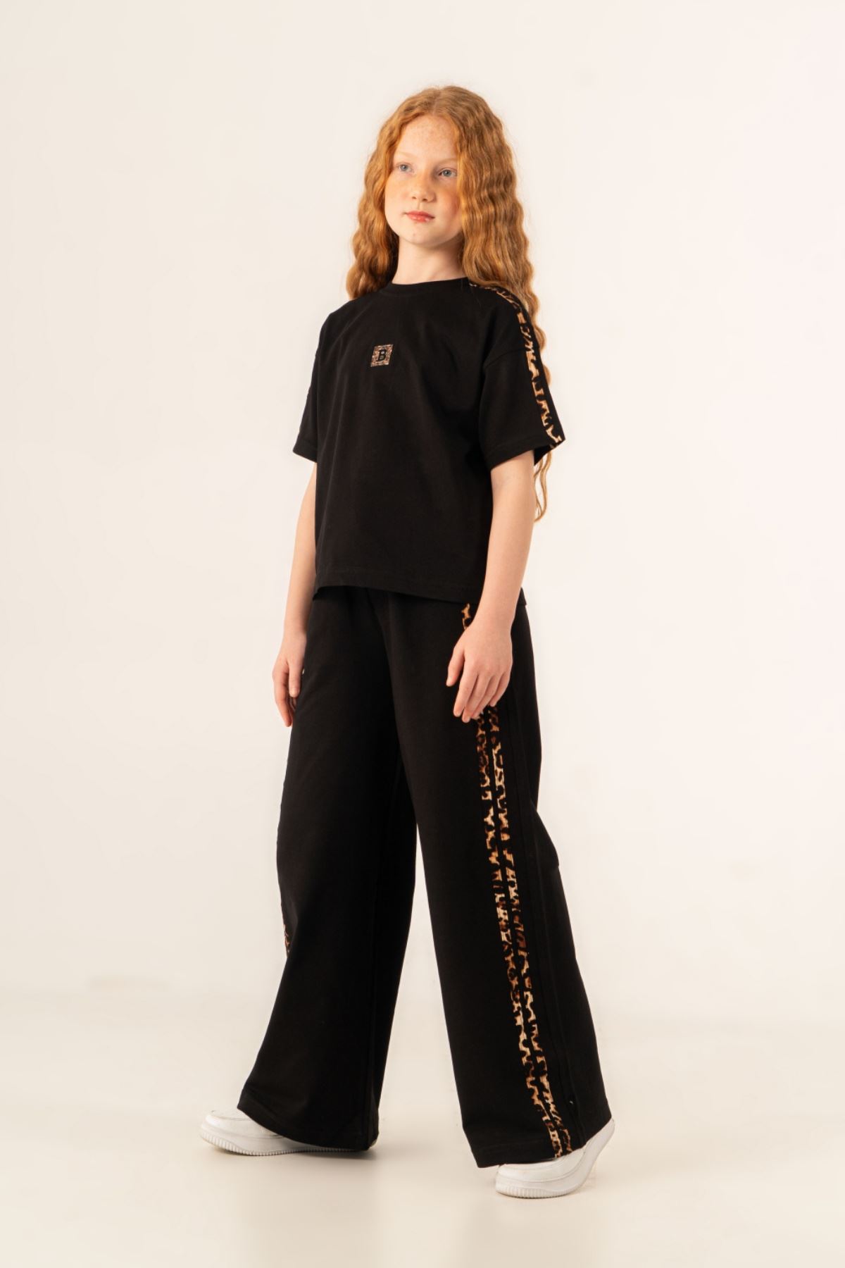 9-15 Yaş Boccile Cooles Kız Çocuk Takım-Siyah