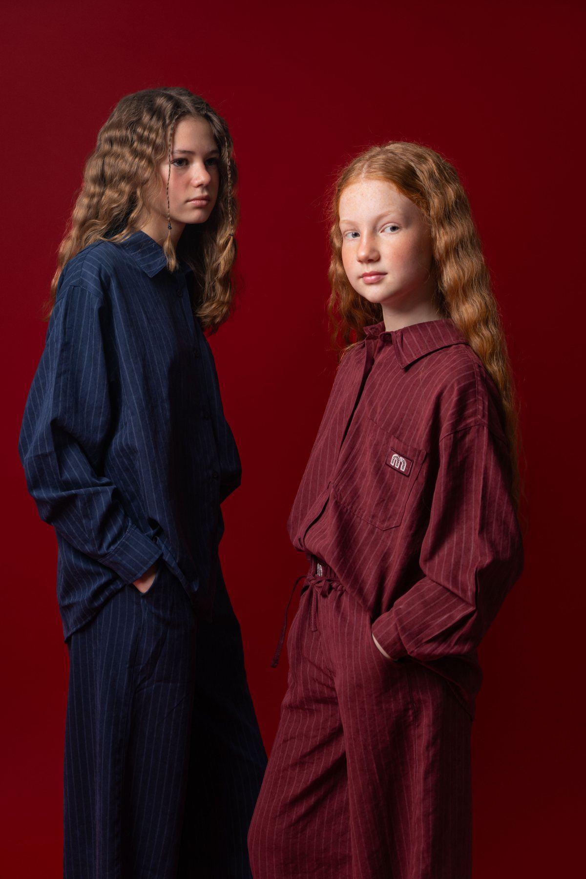 9-15 Yaş Premium Class Kız Çocuk Takım-Lacivert