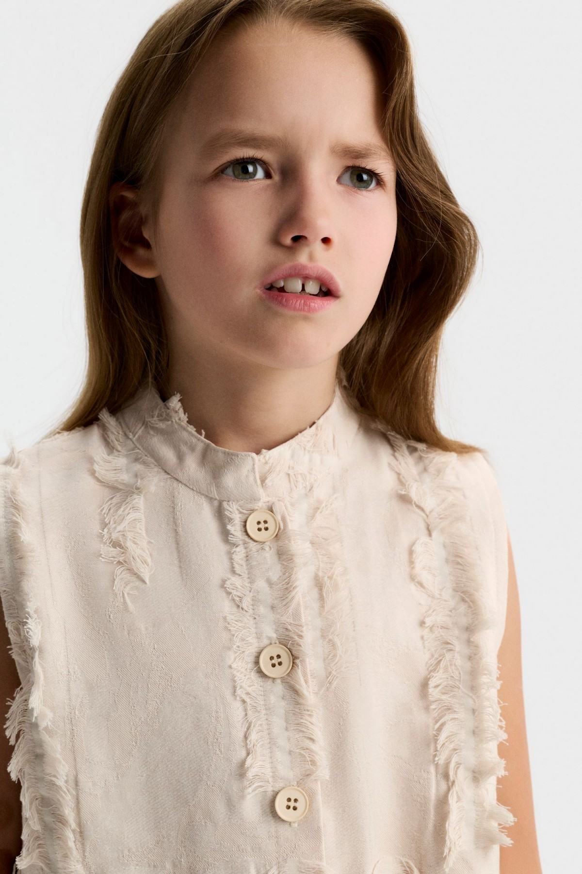 8-14 Yaş Royal Bloom Kız Çocuk Takım-Latte