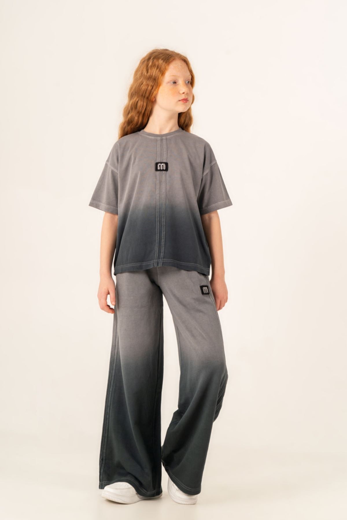 9-15 Yaş New Prime Line Kız Çocuk Takım-Antrasit