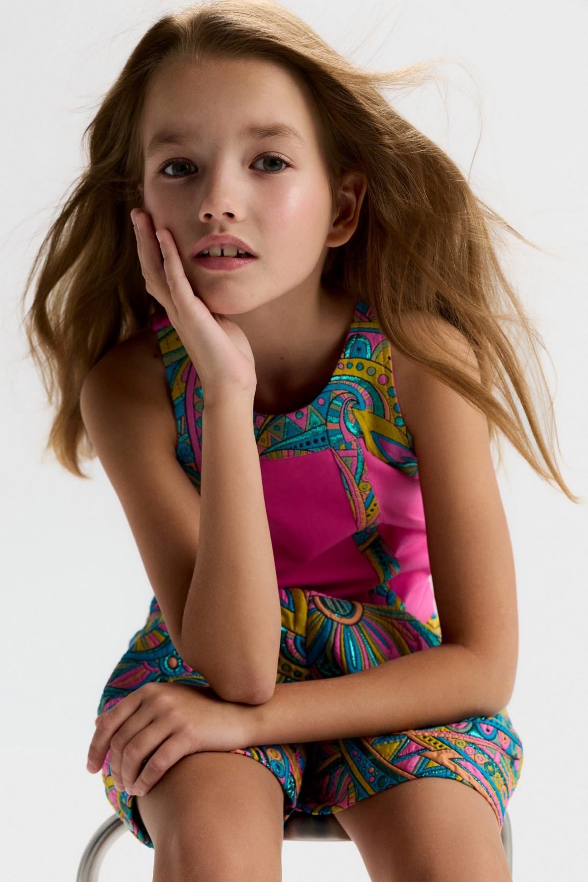 8-14 Yaş Royal Pink Kız Çocuk Takım-Pembe