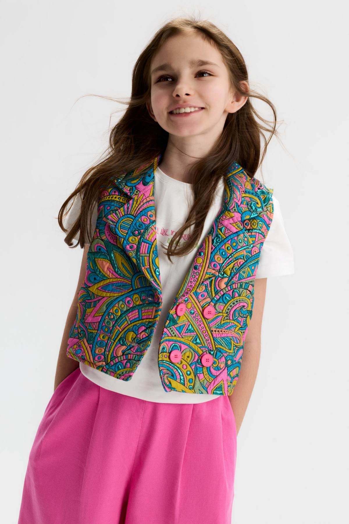 8-14 Yaş Royal Pink Magic Kız Çocuk 3'Lü Takım-Pembe