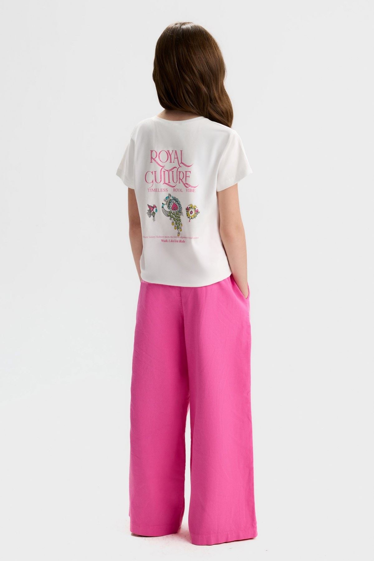 8-14 Yaş Royal Pink Magic Kız Çocuk 3'Lü Takım-Pembe