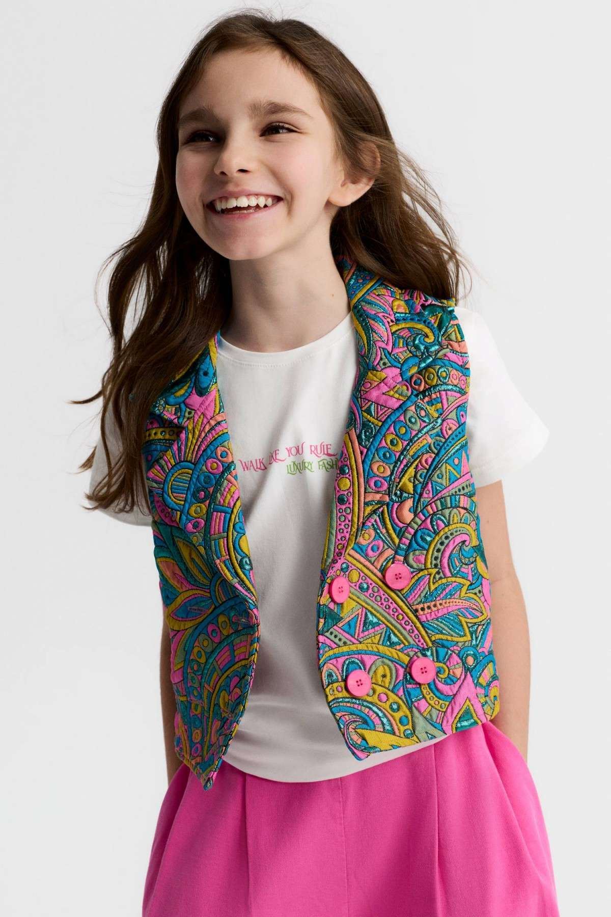 8-14 Yaş Royal Pink Magic Kız Çocuk 3'Lü Takım-Pembe