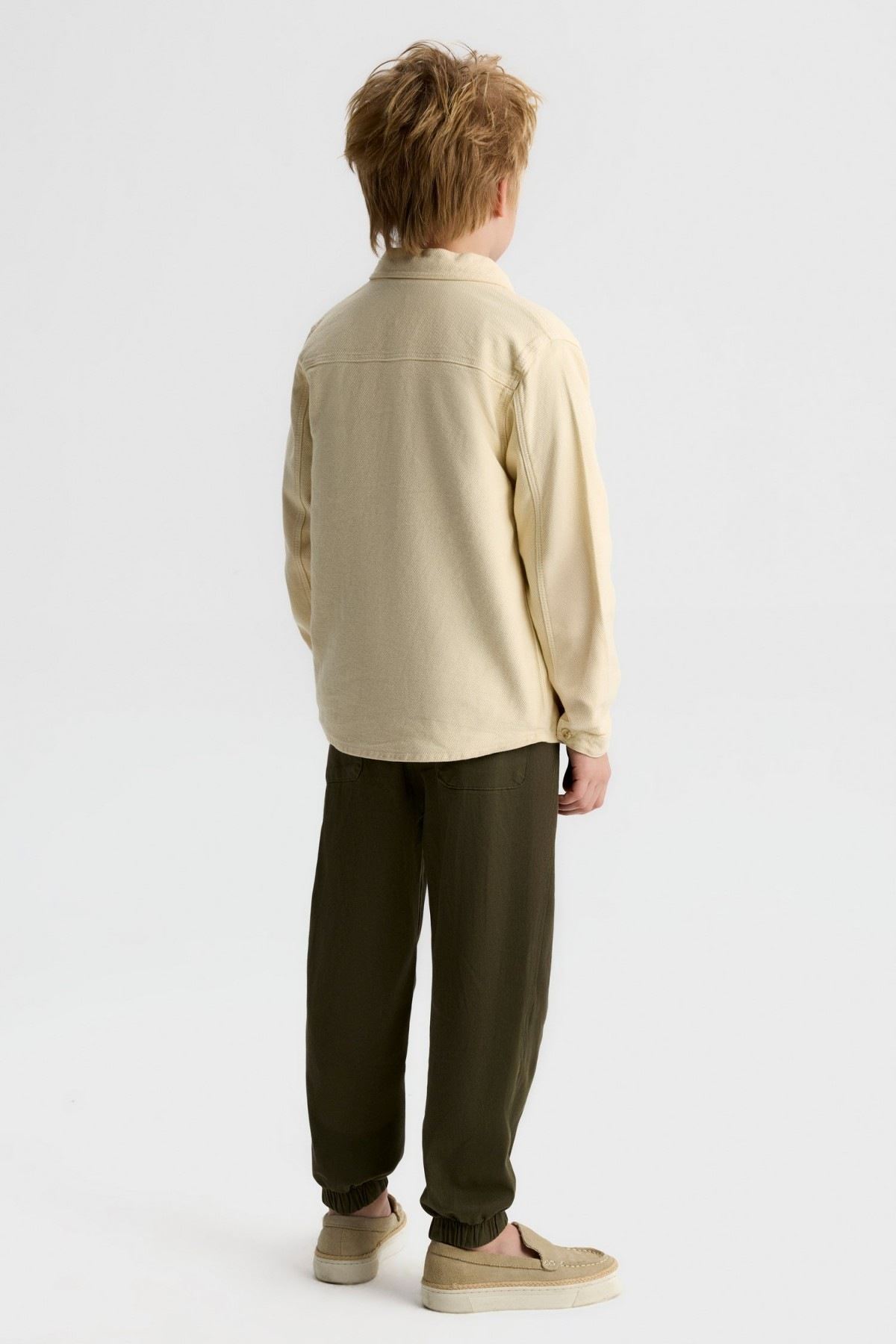 8-14 Yaş Cool Meet Erkek Çocuk 3'Lü Takım-Latte