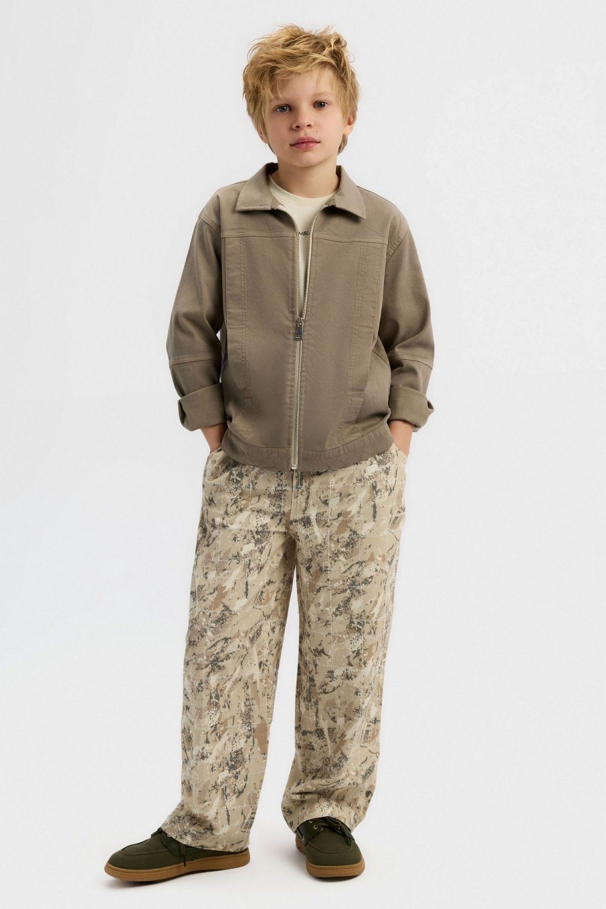 8-14 Yaş Mustang Hera Erkek Çocuk 3'Lü Takım-Uzay Grisi