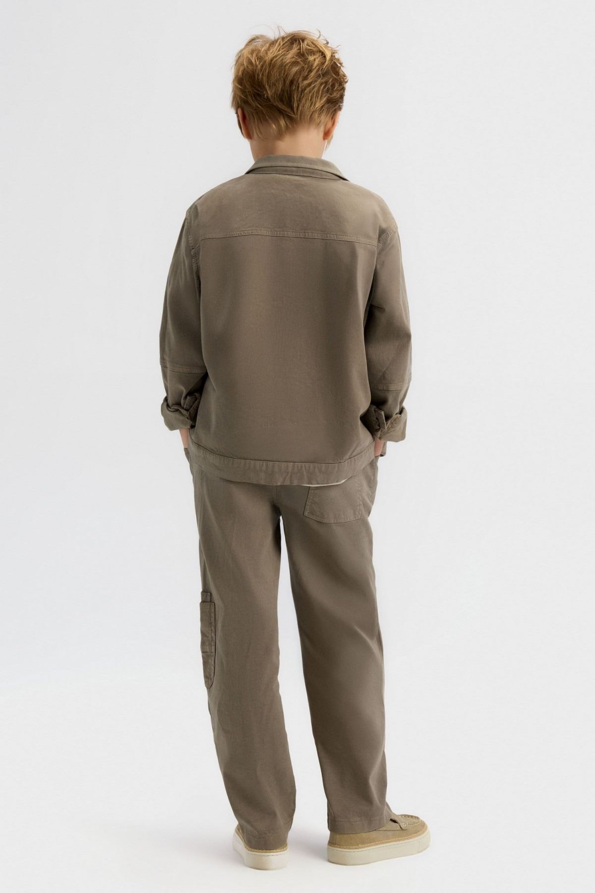 8-14 Yaş Mustang Stark Erkek Çocuk 3'Lü Takım-Uzay Grisi