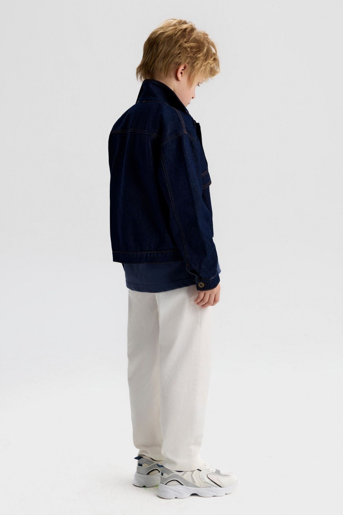 8-14 Yaş Prime Busy Erkek Çocuk 3'Lü Takım-Lacivert