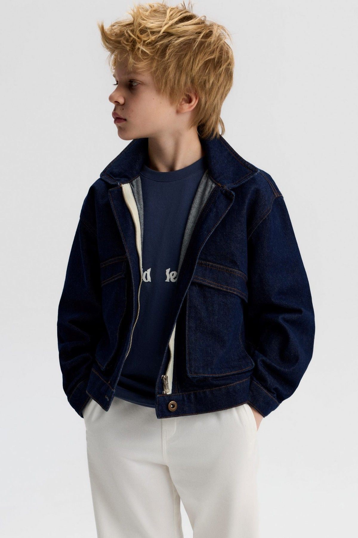 8-14 Yaş Prime Busy Erkek Çocuk 3'Lü Takım-Lacivert