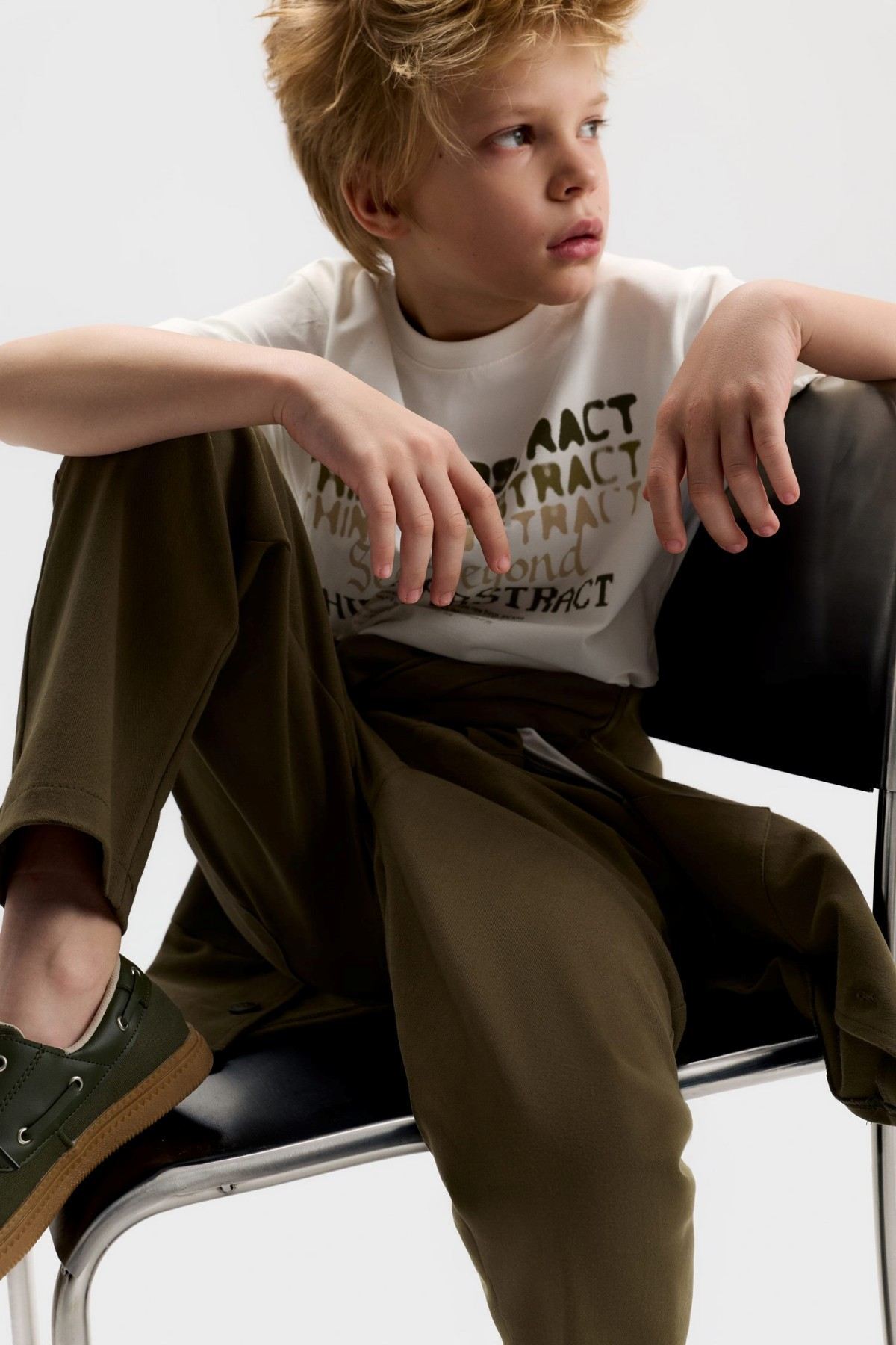 8-14 Yaş Mount Lıke Erkek Çocuk 3'Lü Takım-Haki