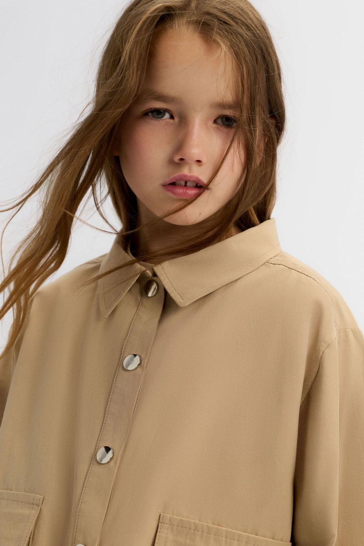 8-14 Yaş More Vera Kız Çocuk 3'Lü Takım-Latte