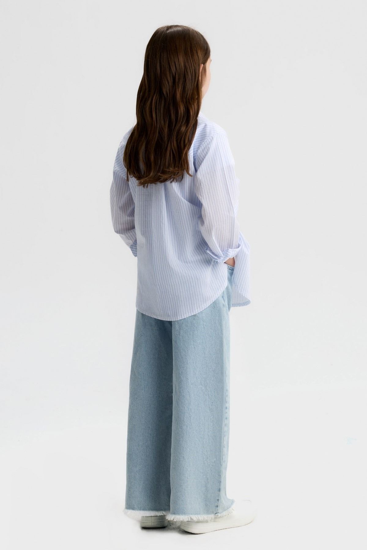 8-14 Yaş Bourges Caprice Kız Çocuk 3'Lü Takım-Ekru