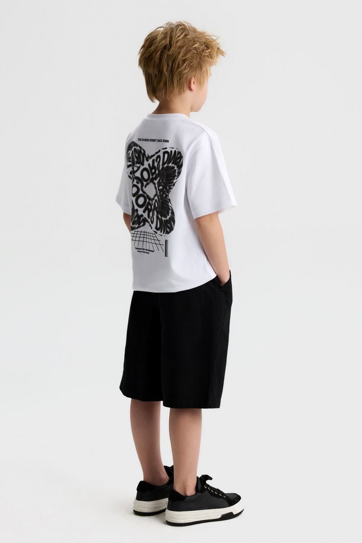 8-14 Yaş Toronto Growıng Erkek Çocuk Takım-Ekru