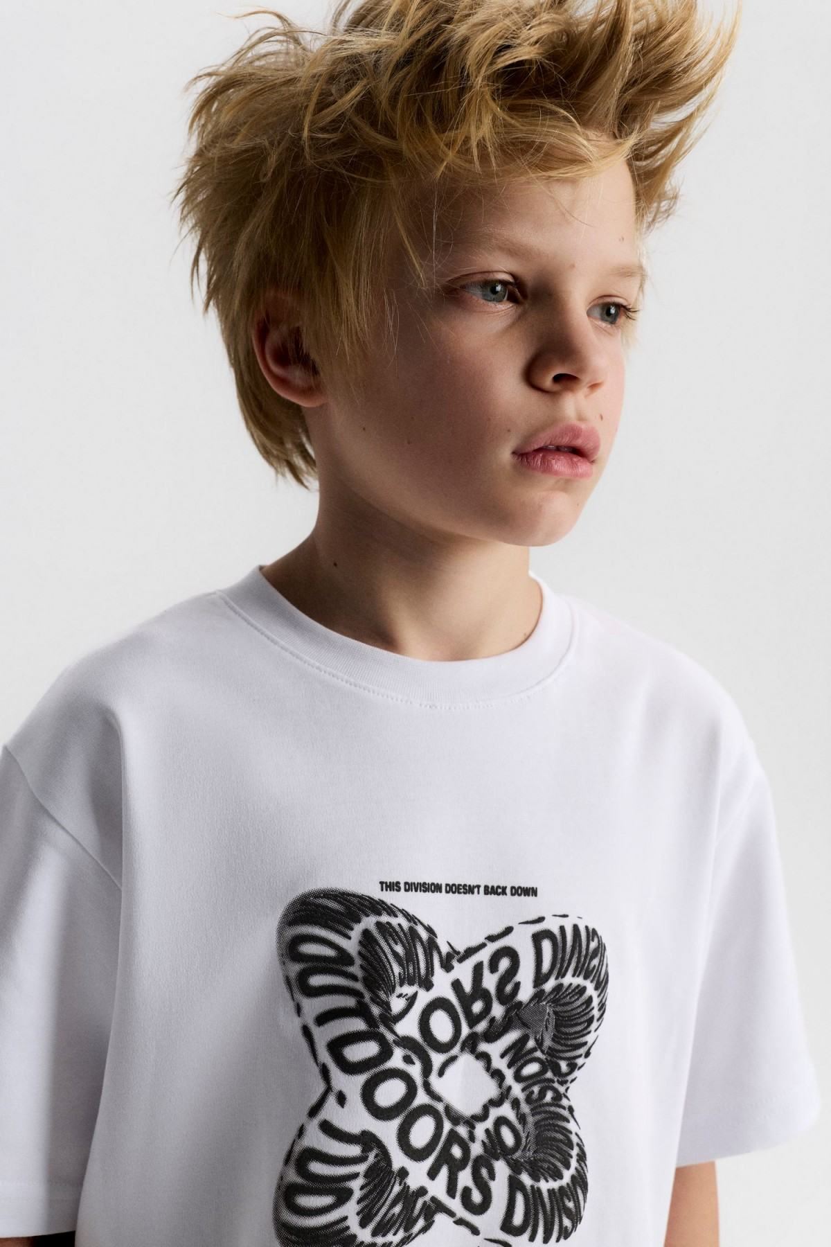 8-14 Yaş Toronto Growıng Erkek Çocuk Takım-Ekru