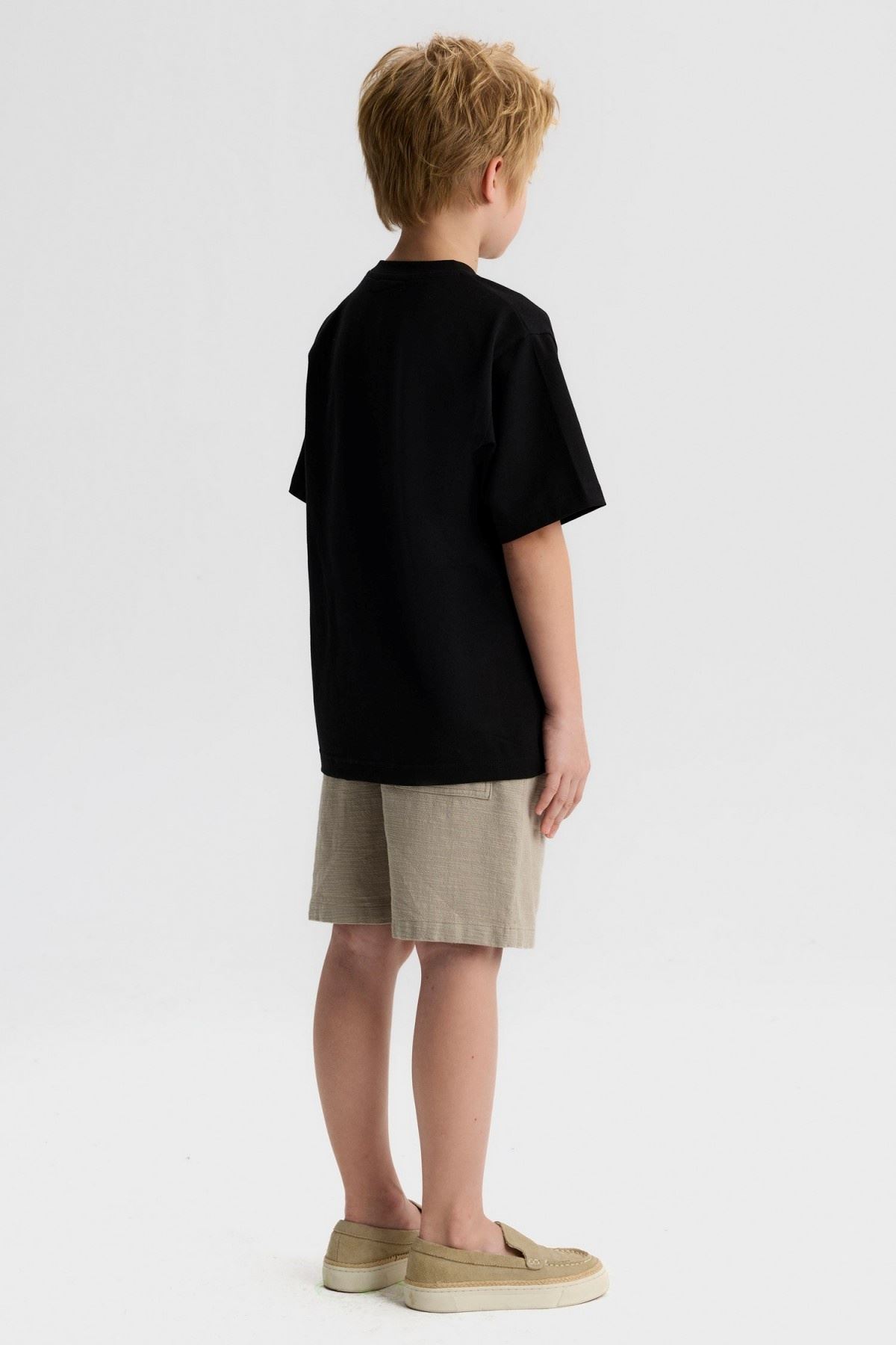 8-14 Yaş Hermes Power Erkek Çocuk Takım-Siyah