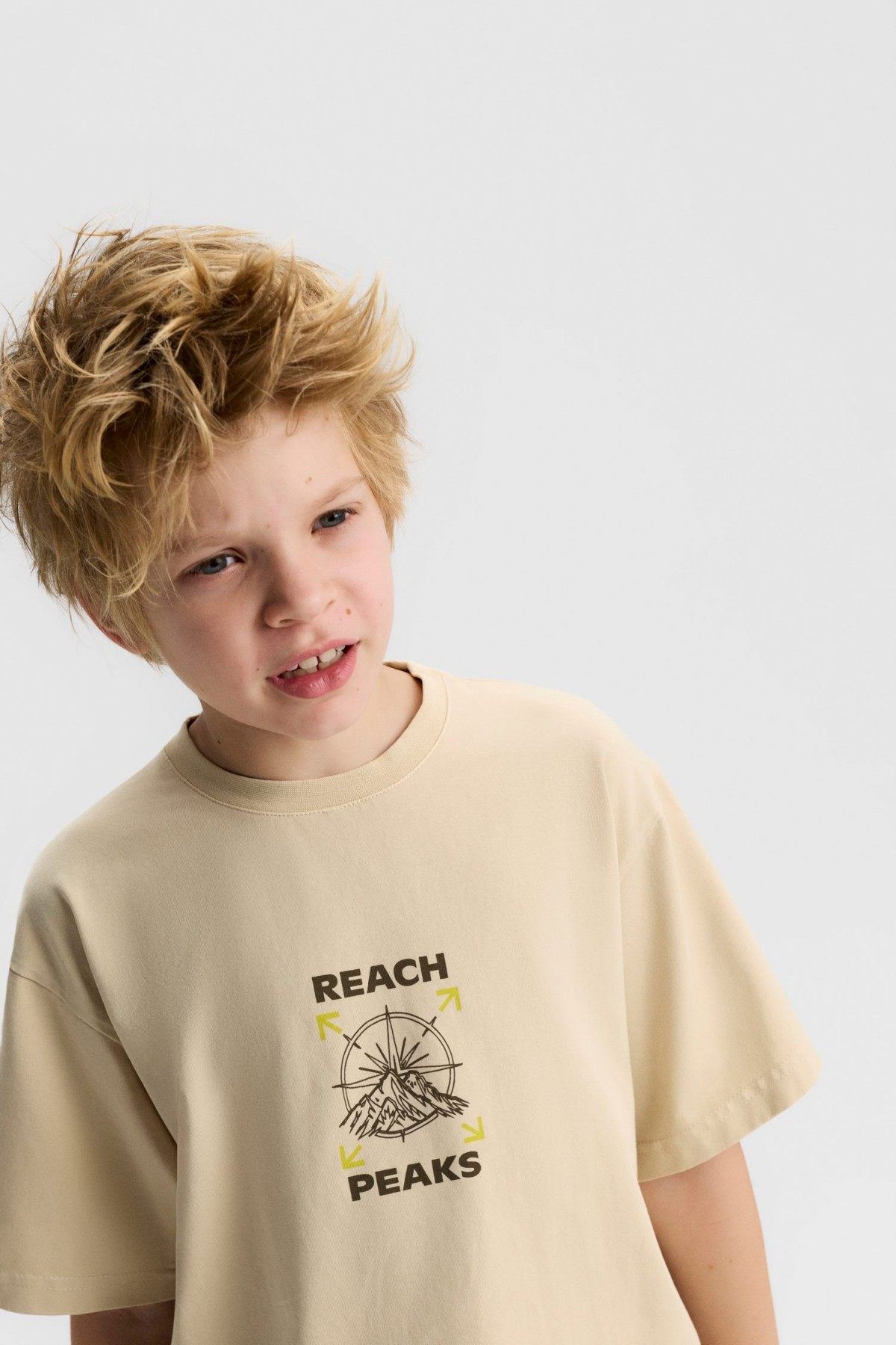 8-14 Yaş Peack Soldier Erkek Çocuk Takım-Latte