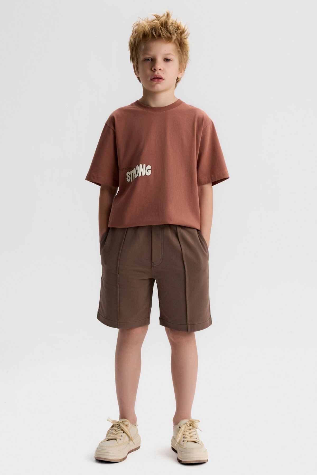 8-14 Yaş Dream Milo Erkek Çocuk Takım-Kiremit