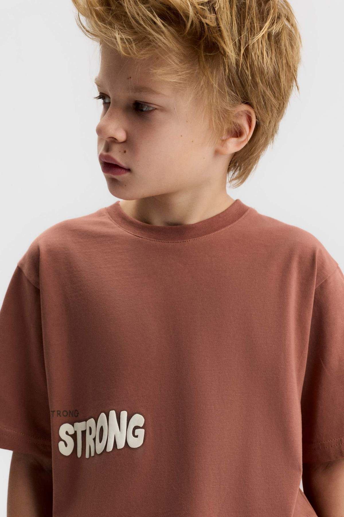 8-14 Yaş Dream Milo Erkek Çocuk Takım-Kiremit