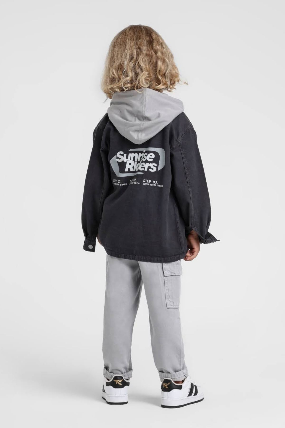 1-5 Yaş Sunrise Riders Erkek Çocuk 3'Lü Takım-Antrasit