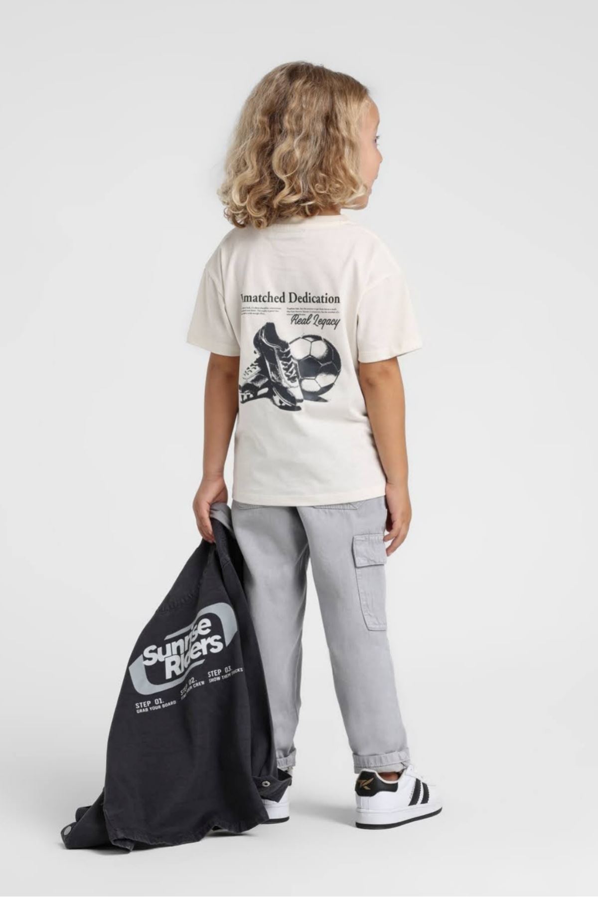 1-5 Yaş Sunrise Riders Erkek Çocuk 3'Lü Takım-Antrasit