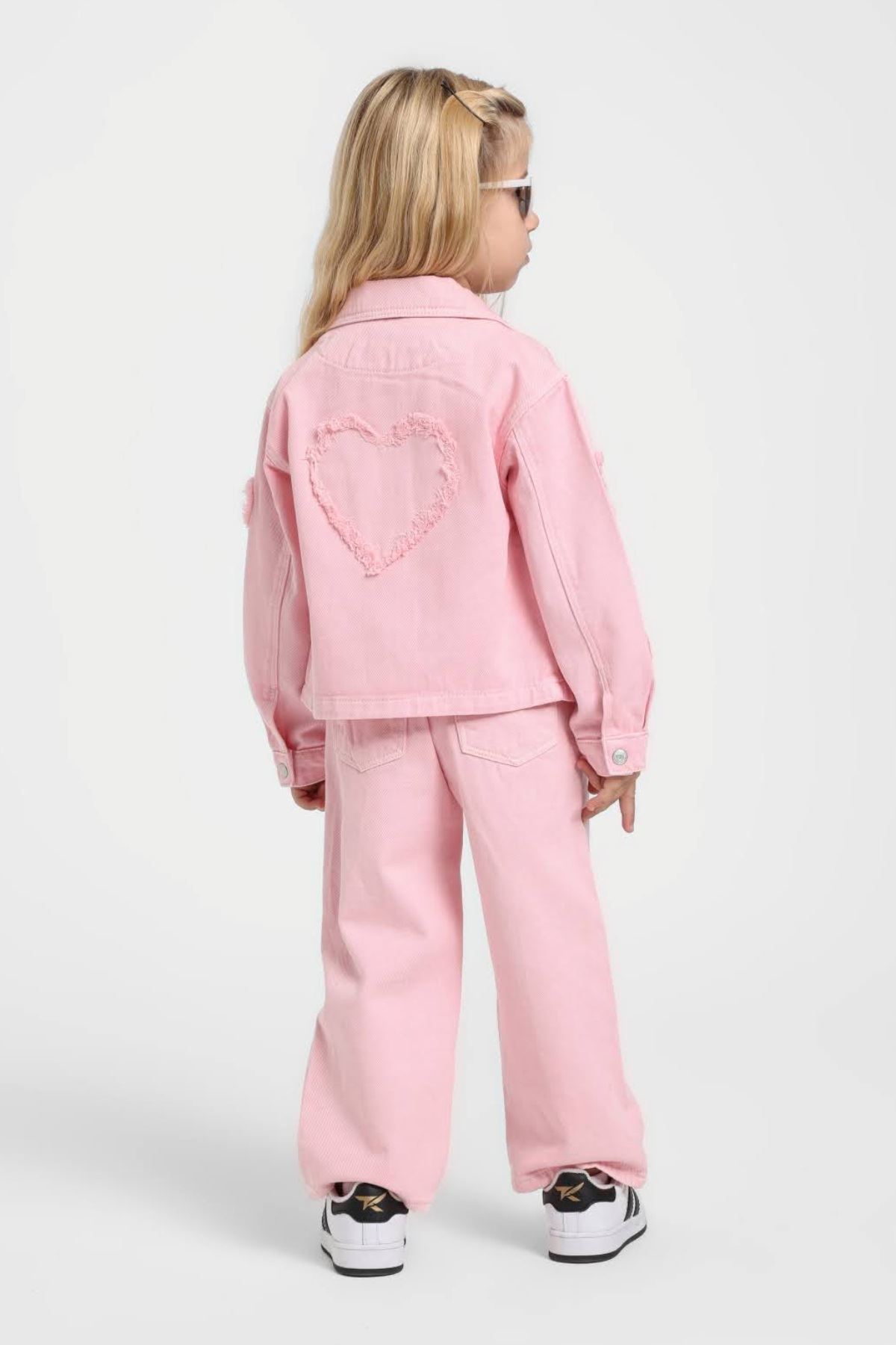 1-5 Yaş Sugar Cherry Kız Çocuk 3'Lü Takım-Şeker Pembe