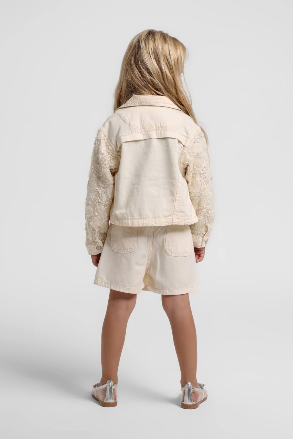 1-5 Yaş Nora Premium Kız Çocuk 3'Lü Takım-Latte