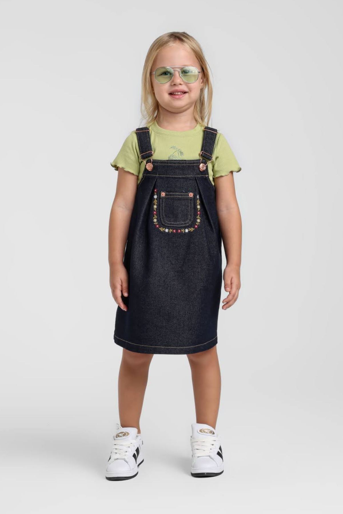 1-5 Yaş Moon Luna Kız Çocuk Jile Takım-İndigo