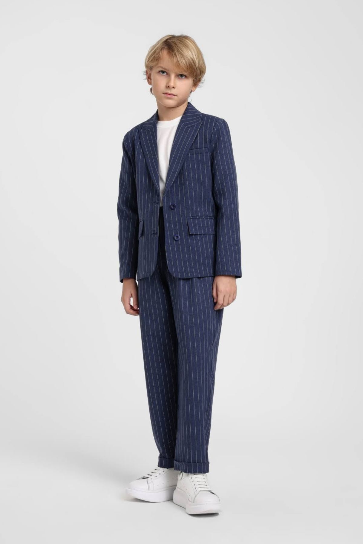 10-14 Yaş Cotto Exclusive Erkek Çocuk 3'Lü Takım-Lacivert