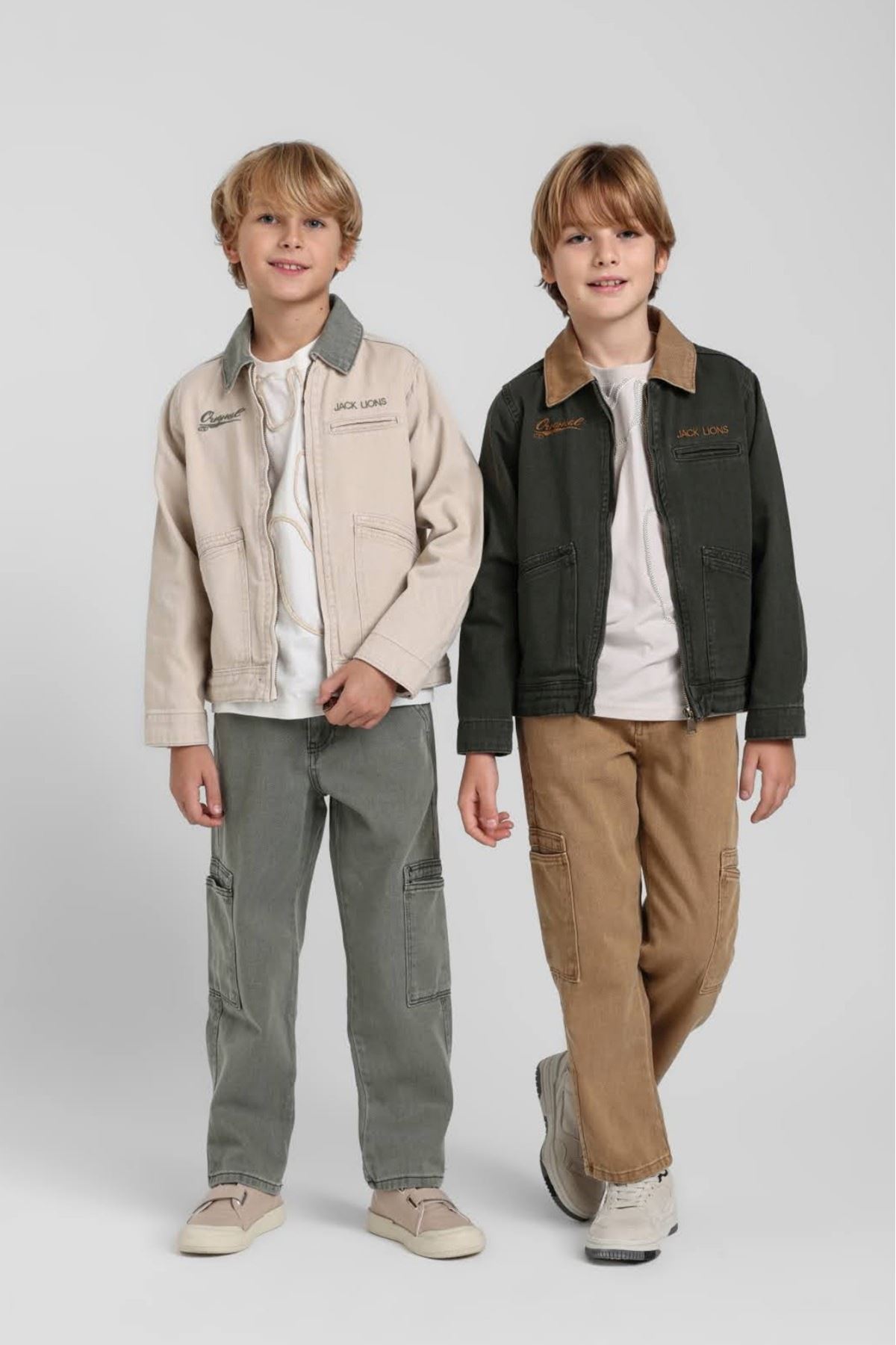 5-14 Yaş Elite Oliver Erkek Çocuk 3'Lü Takım-Yeşil