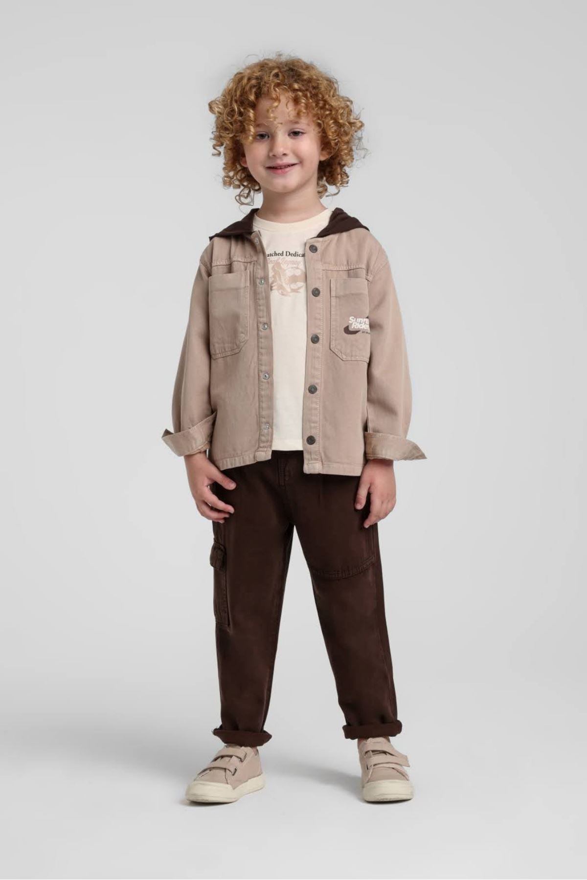 1-5 Yaş Sunrise Riders Erkek Çocuk 3'Lü Takım-Camel