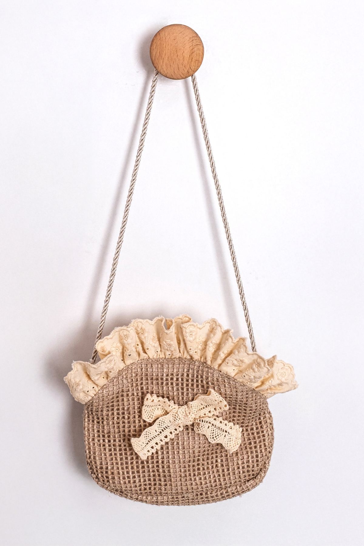 2-5 Yaş Lovely Kız Çocuk 3'Lü Takım-Latte