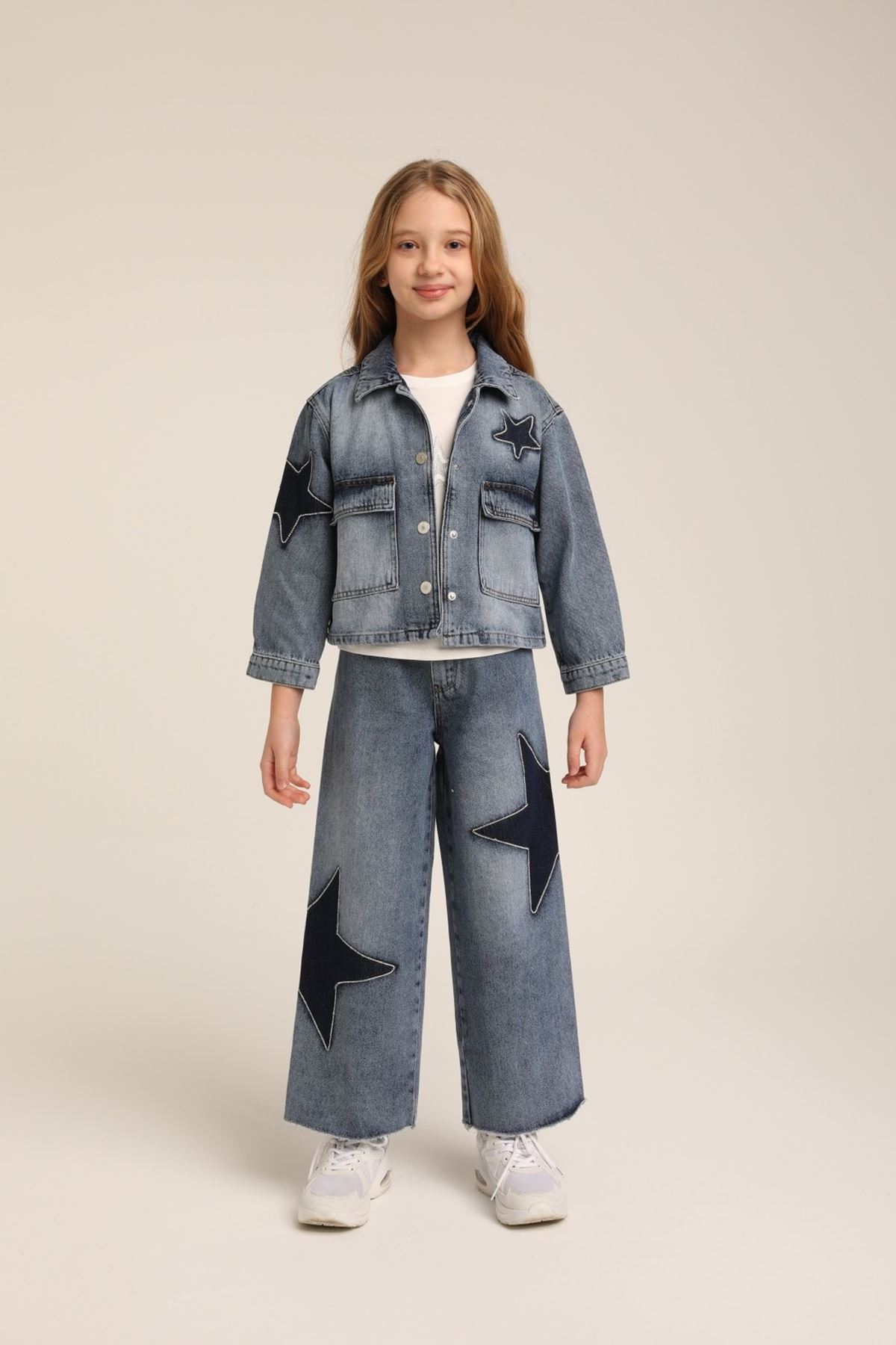 5-14 Yaş The Best Magic Kız Çocuk Takım-İndigo