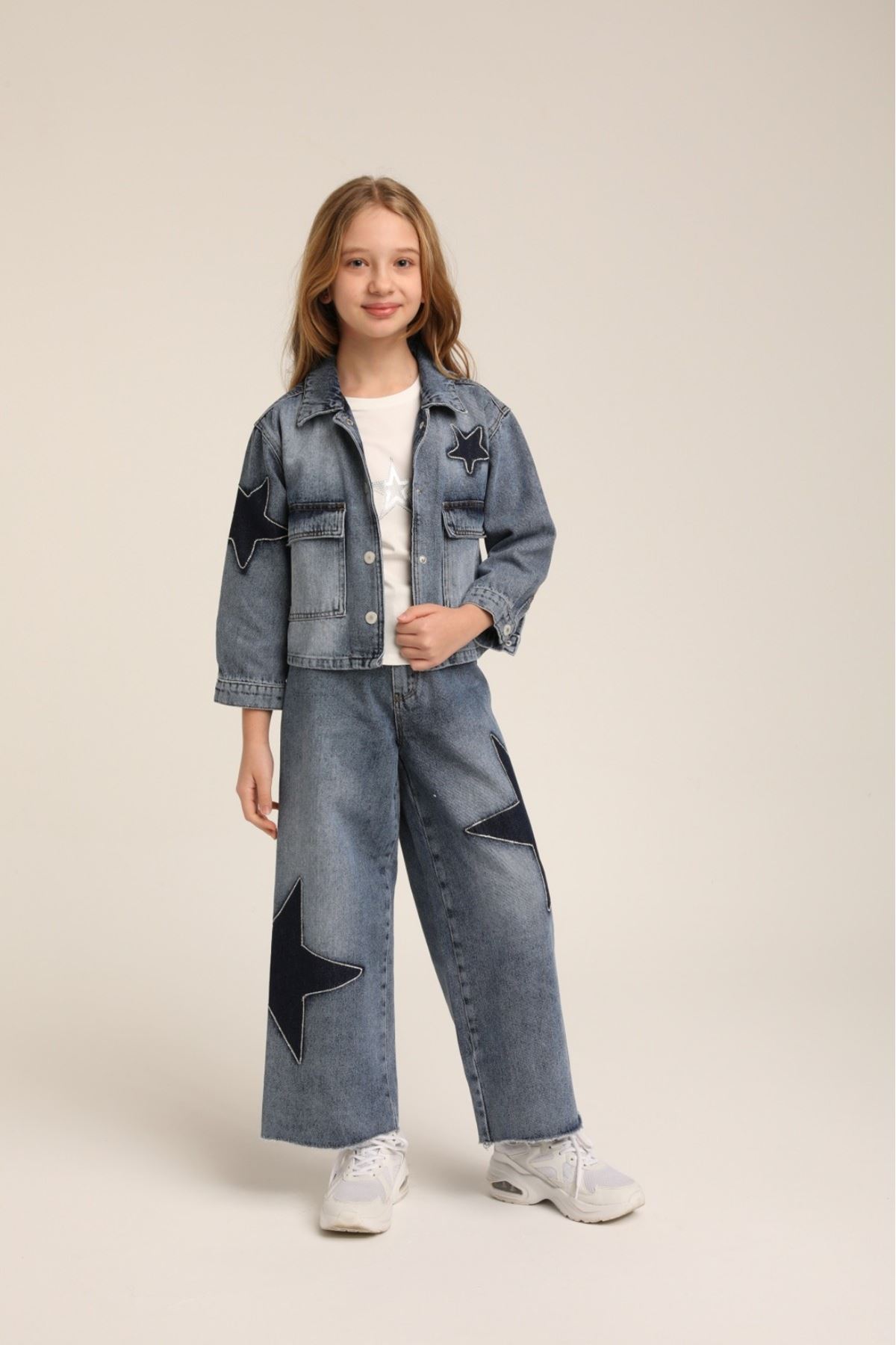 5-14 Yaş The Best Magic Kız Çocuk Takım-İndigo