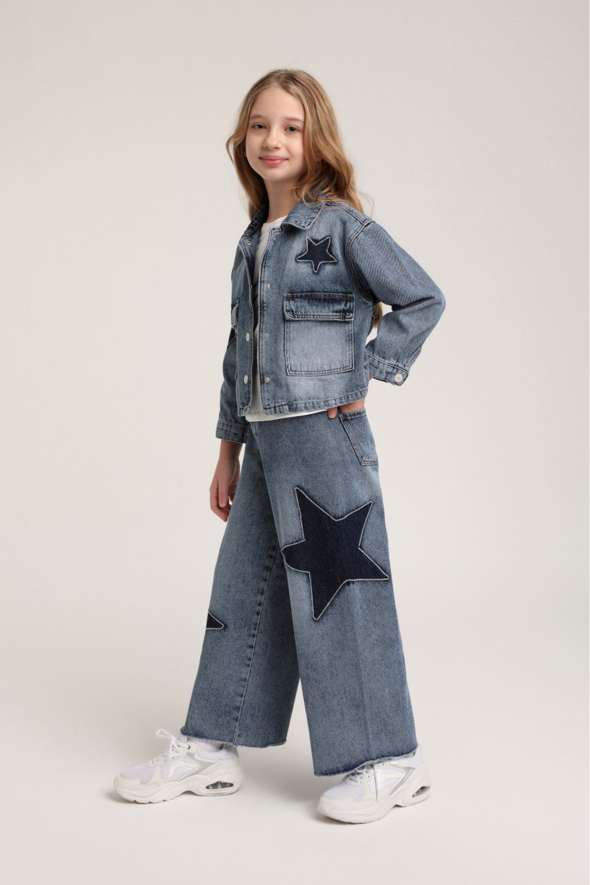 5-14 Yaş The Best Magic Kız Çocuk Takım-İndigo