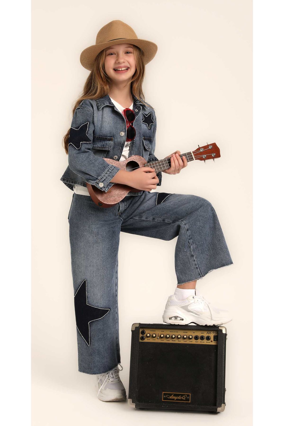 5-14 Yaş The Best Magic Kız Çocuk Takım-İndigo