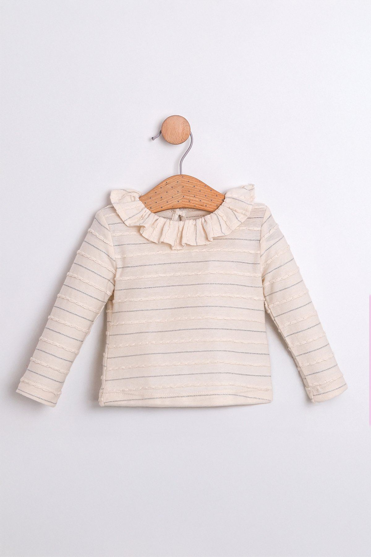 6-18 Aylık Rana Ribbon Kız Bebek Takım-İndigo