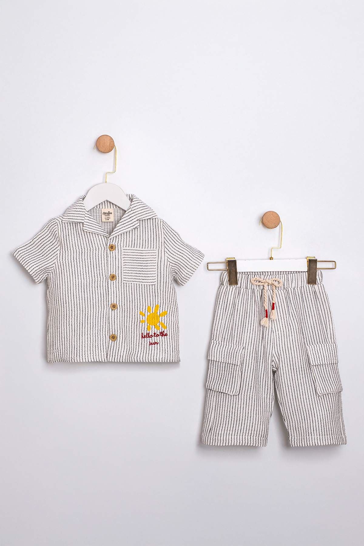 9-24 Aylık Atlas Leo Erkek Bebek Takım-Lacivert