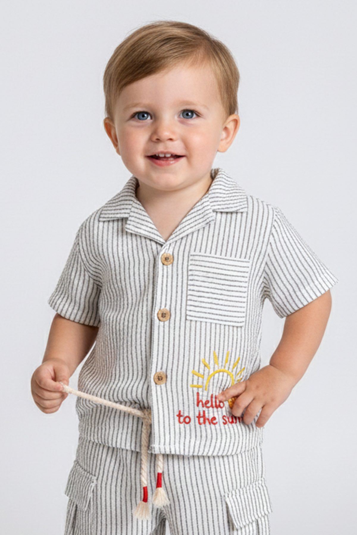 9-24 Aylık Atlas Leo Erkek Bebek Takım-Lacivert