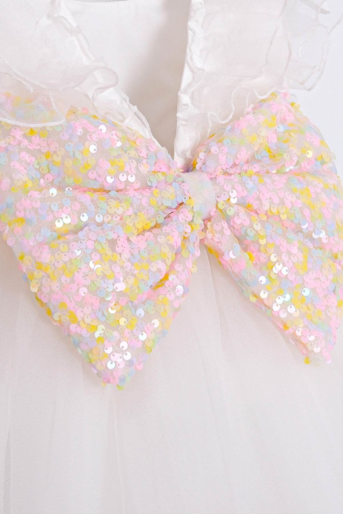 2-5 Yaş Bella Mini Kız Çocuk Elbise-Pembe