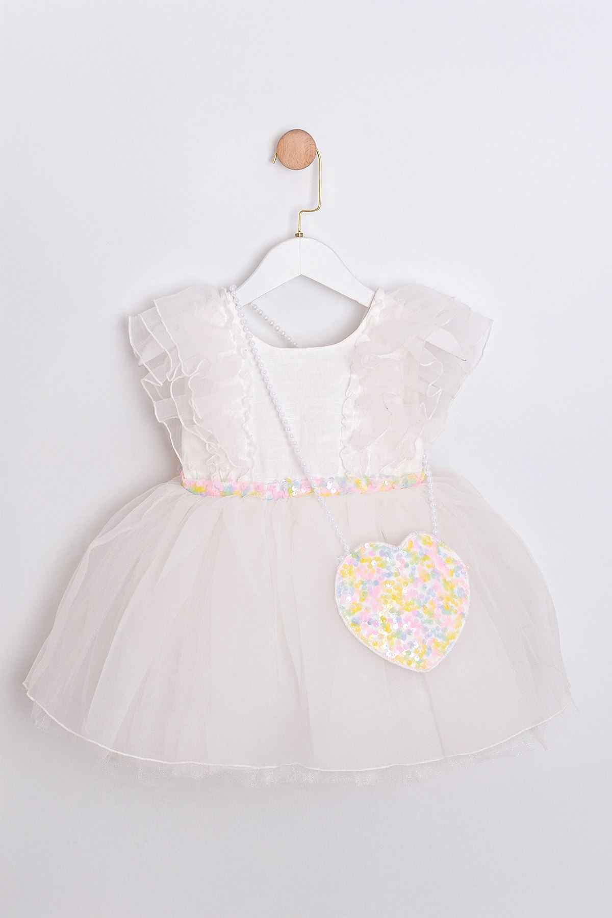 2-5 Yaş Bella Mini Kız Çocuk Elbise-Pembe