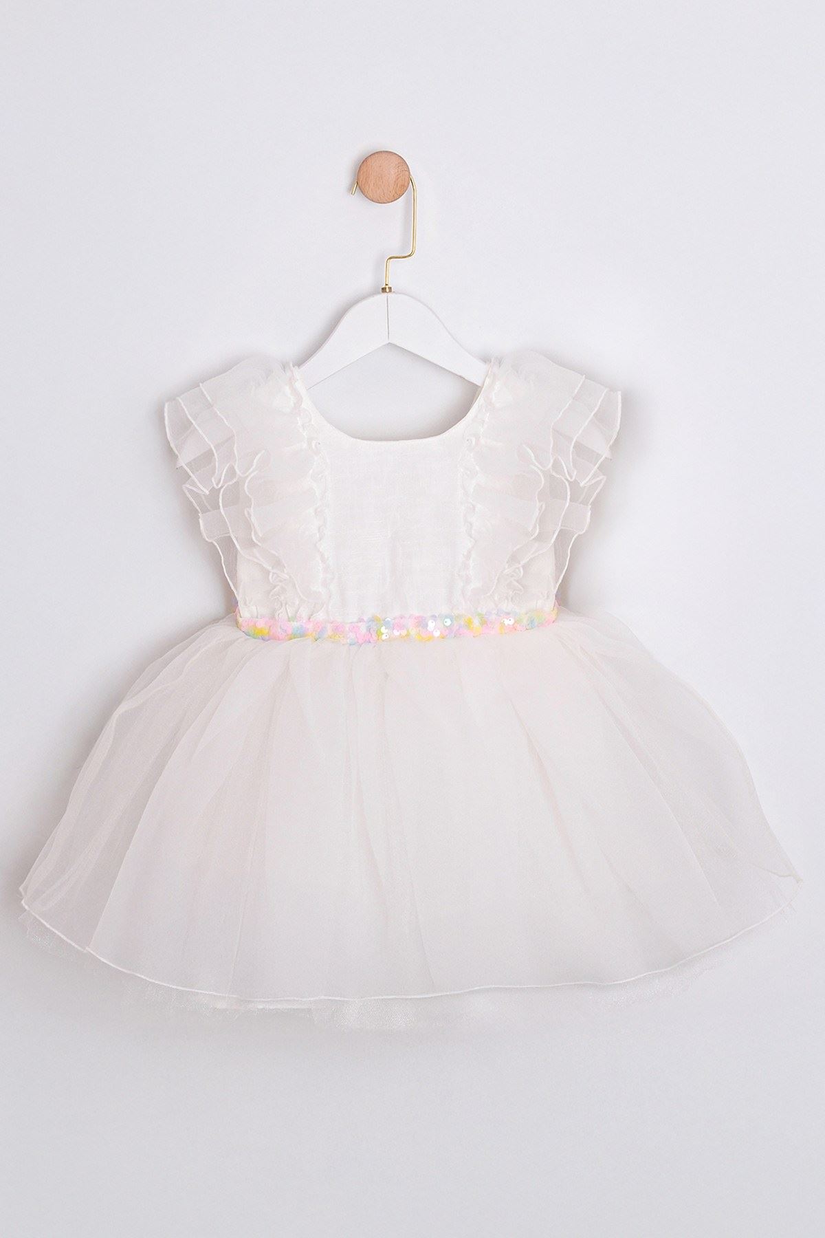 2-5 Yaş Bella Mini Kız Çocuk Elbise-Pembe