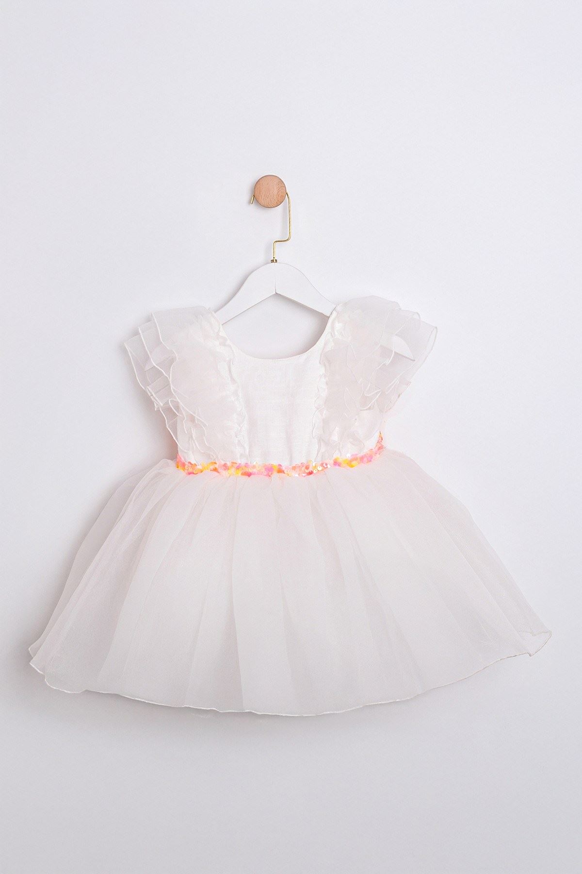 2-5 Yaş Bella Mini Kız Çocuk Elbise-Pembe