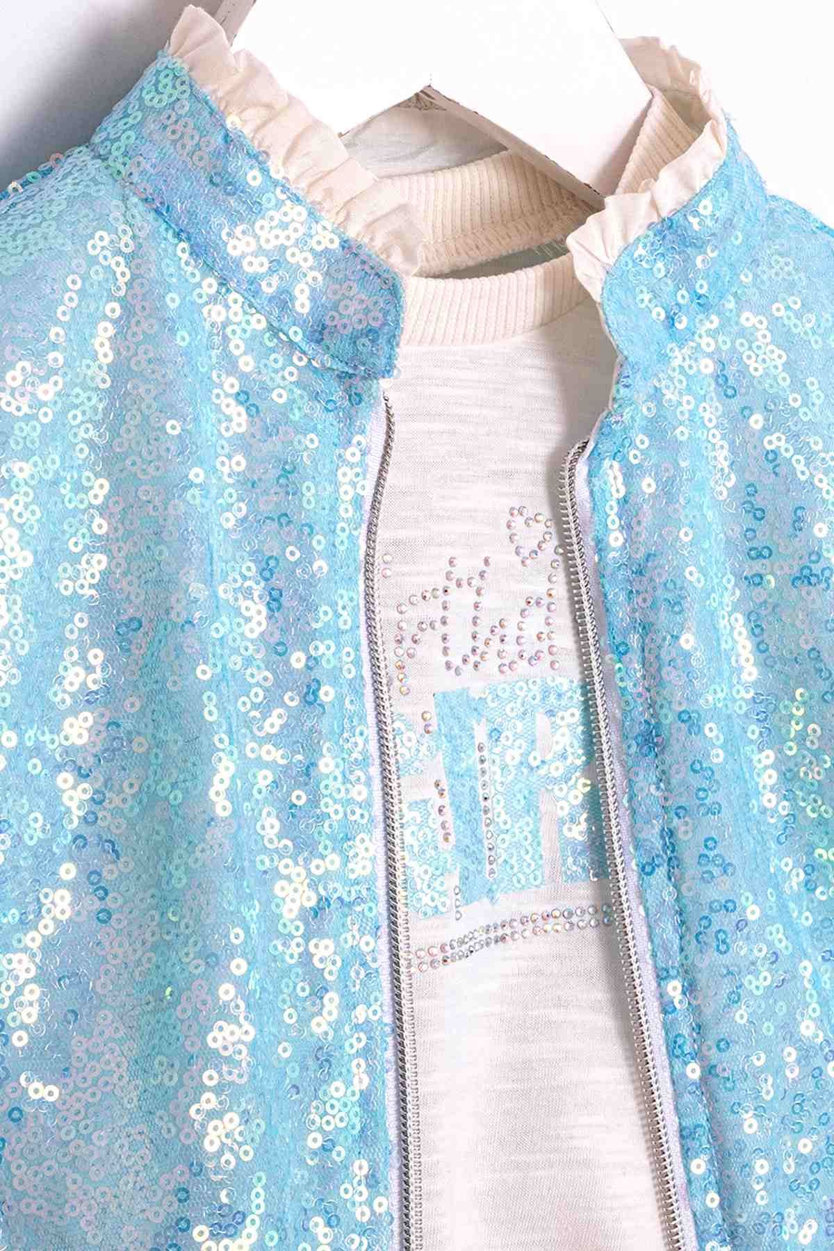 2-5 Yaş Magic Kız Çocuk 3'Lü Takım-Mavi