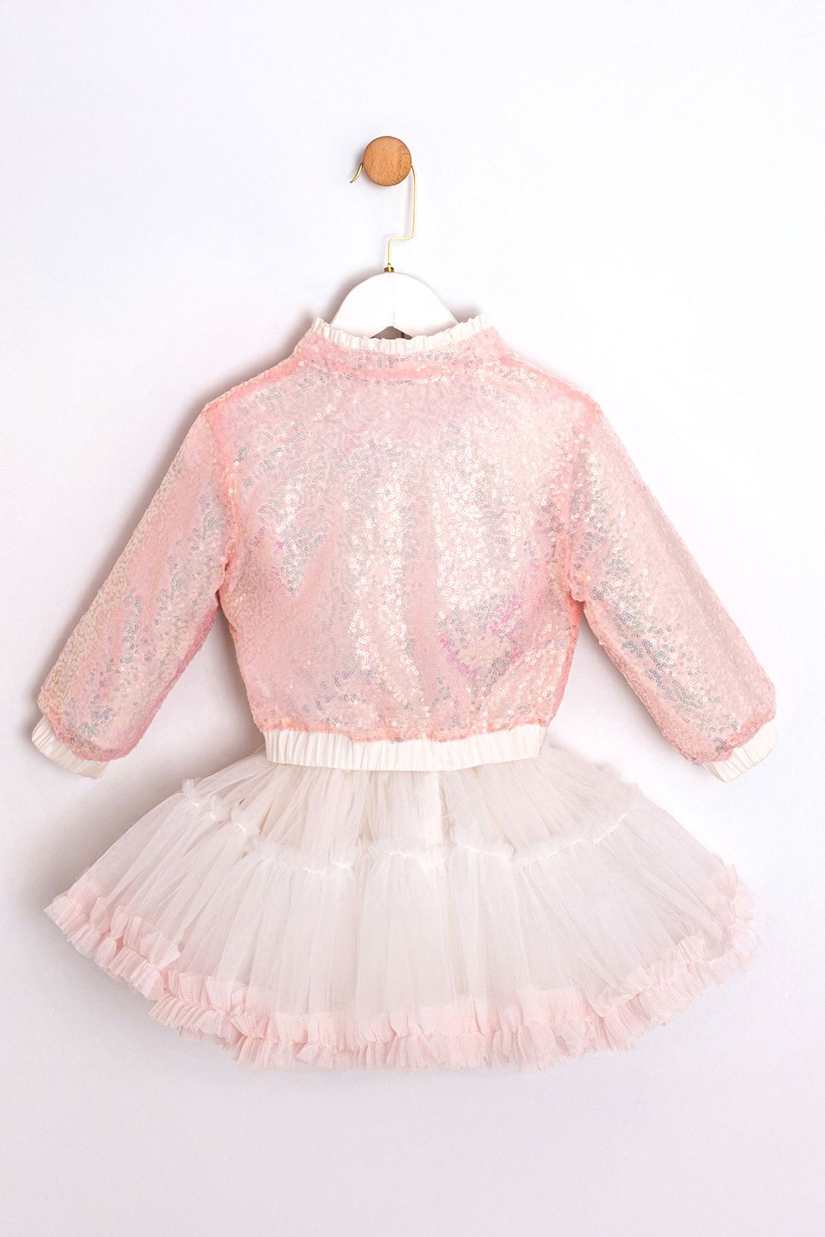 2-5 Yaş Magic Kız Çocuk 3'Lü Takım-Pembe