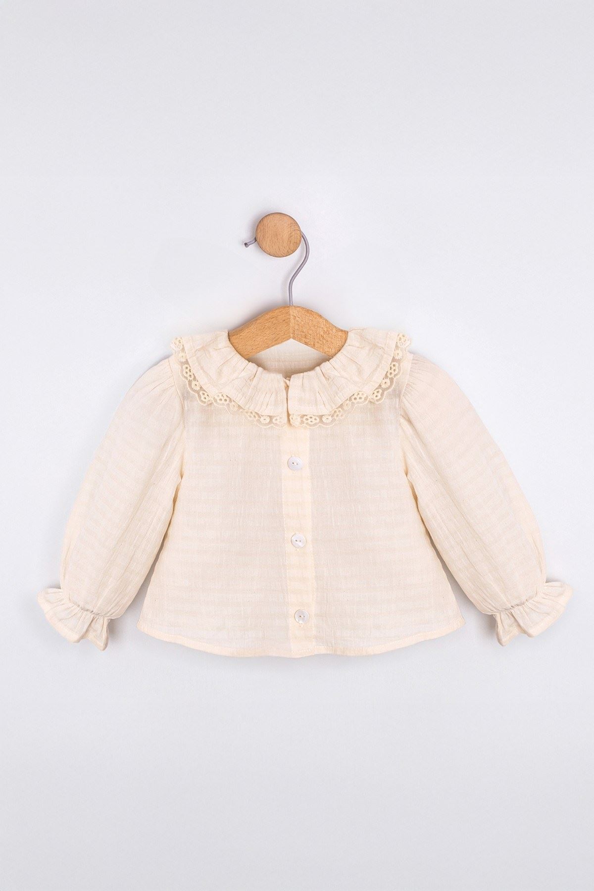 6-18 Aylık Happy Bear Kız Bebek Takım-Kahverengi