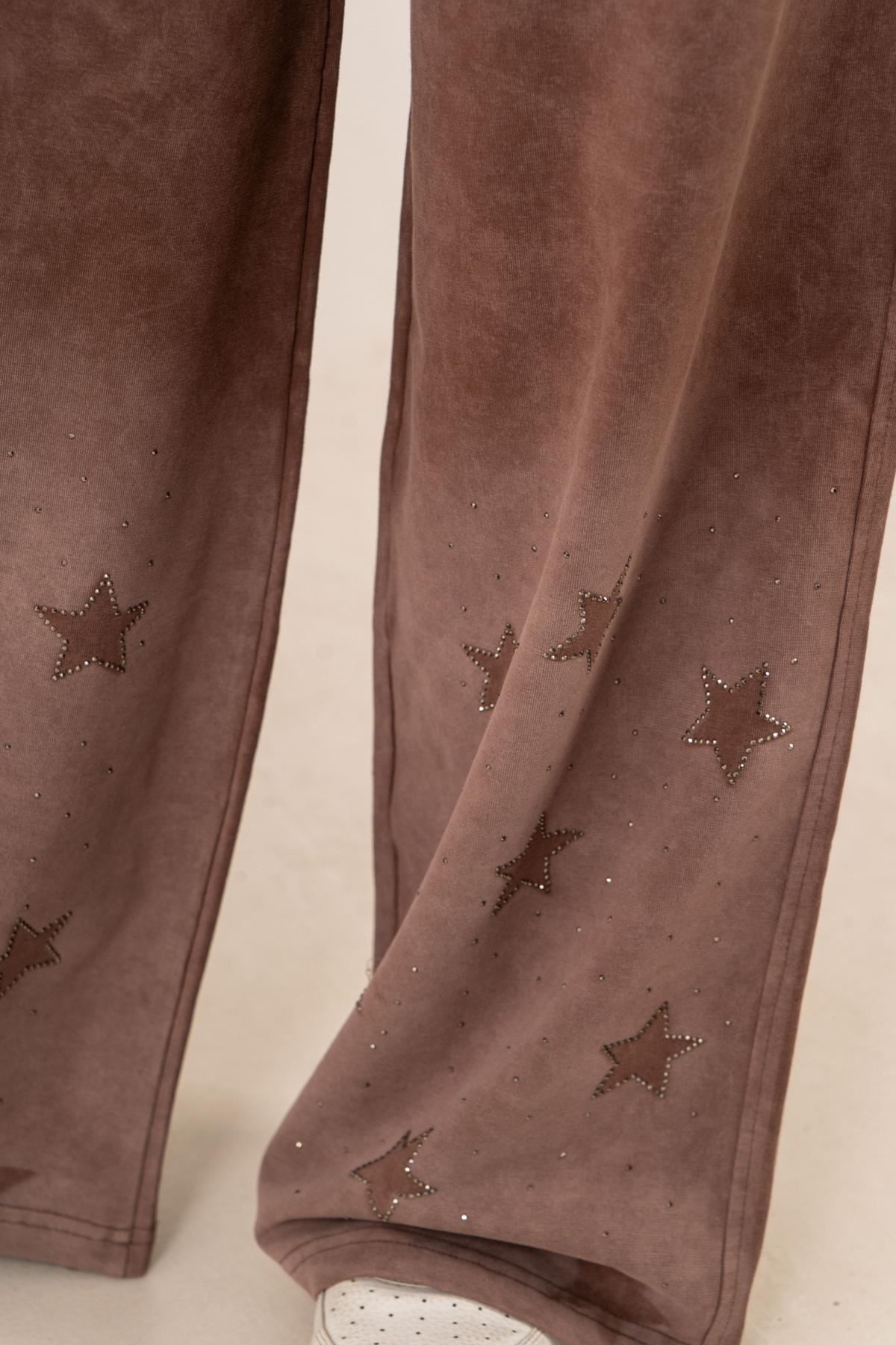 9-15 Yaş Magic  Mussness Kız Çocuk Takım-Kahverengi