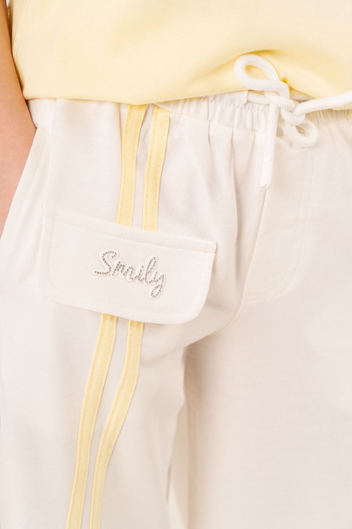 9-15 Yaş Cooles Cool Kız Çocuk Takım-Sarı