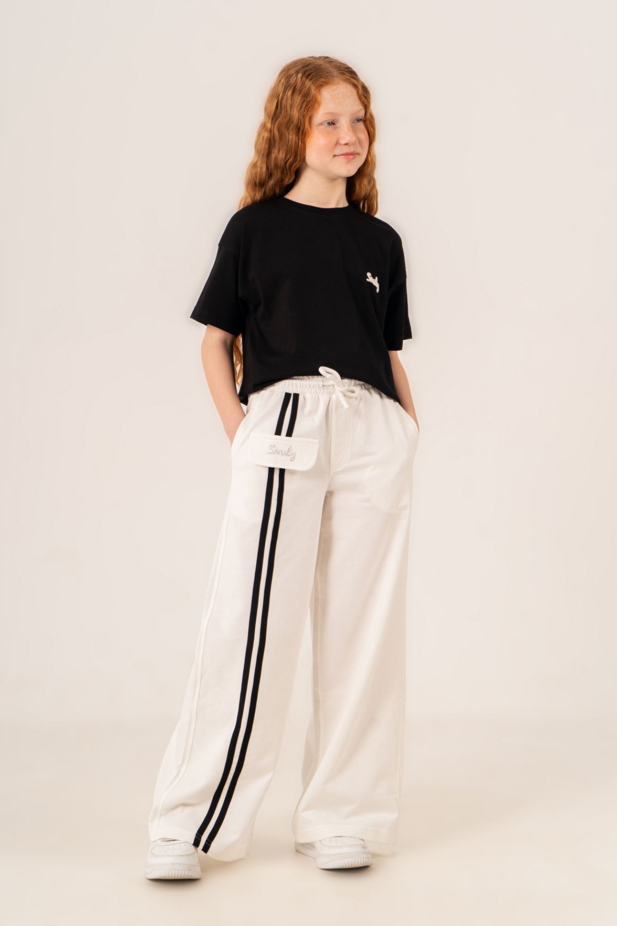 9-15 Yaş Cooles Cool Kız Çocuk Takım-Siyah